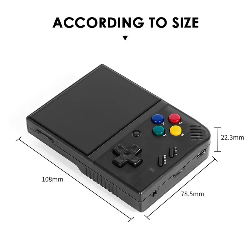 Mini Plus Portable Retro Handheld Game Console V2 System Children's Gift