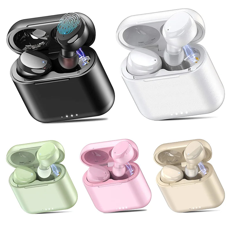 Wireless Bluetooth 5.3 Earphones In Ear TWS Earbuds Headset HiFi Stereo Touch Control