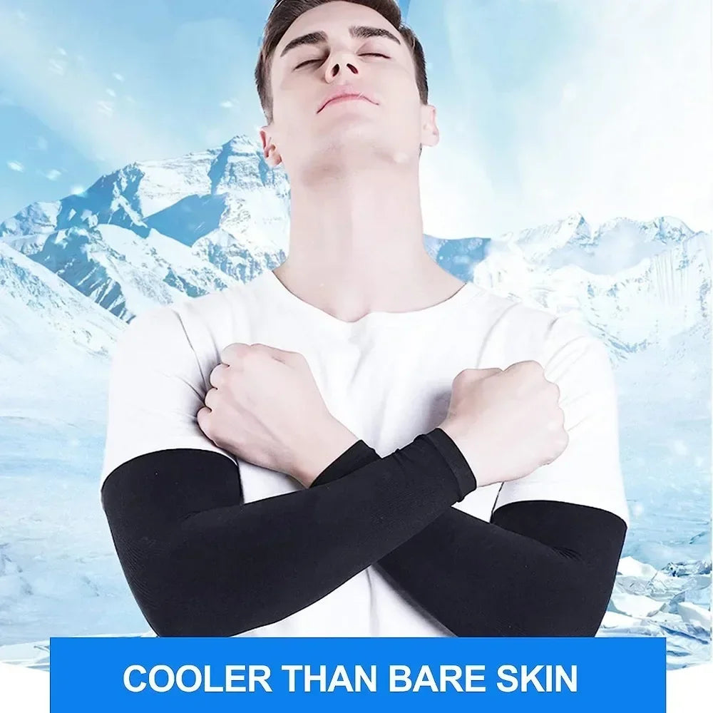 Outdoor Sport UV Sun Shield Arm Sleeves Cover Sports