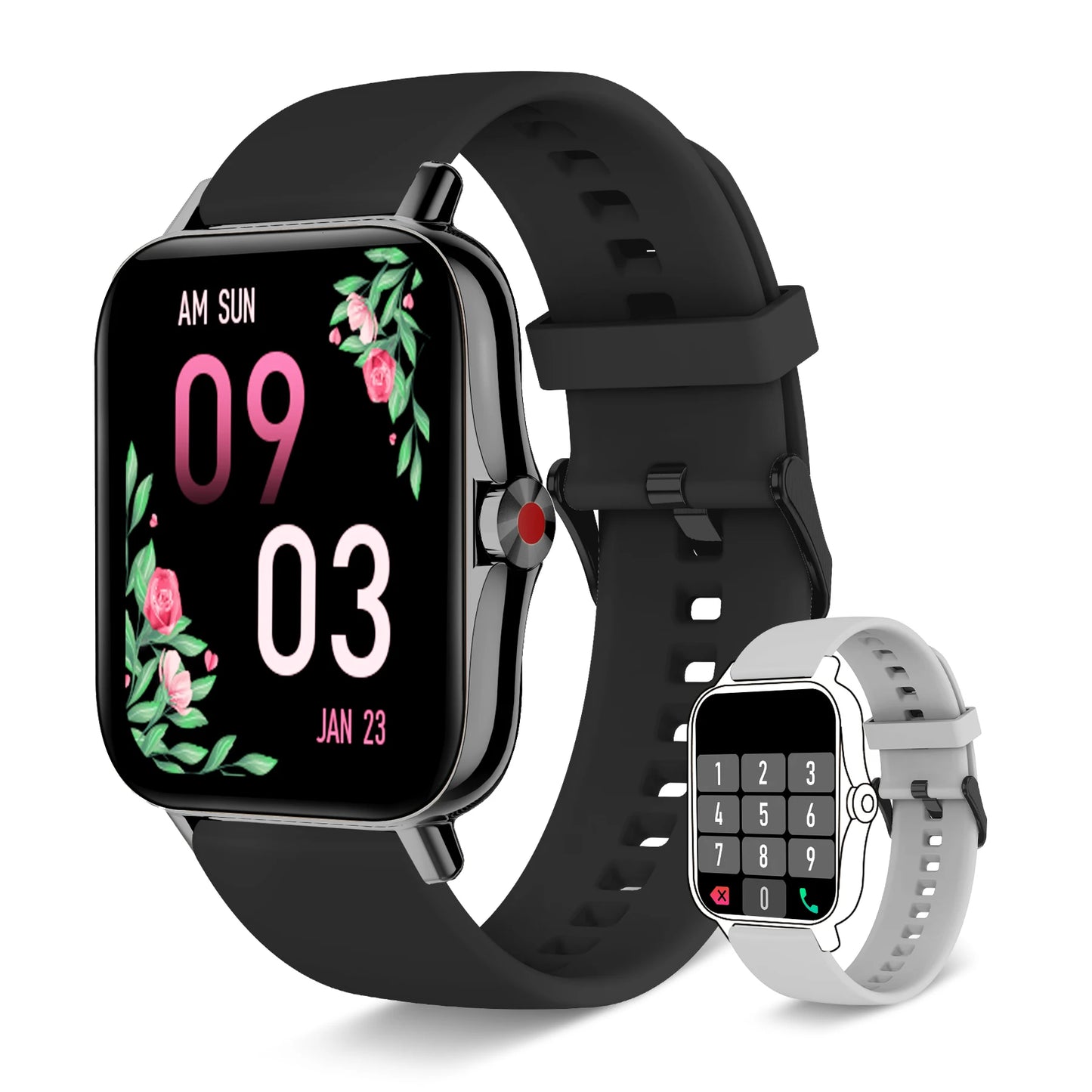 Smart Watch for Women(Call Receive/Dial), Fitness Tracker Smartwatch for Android
