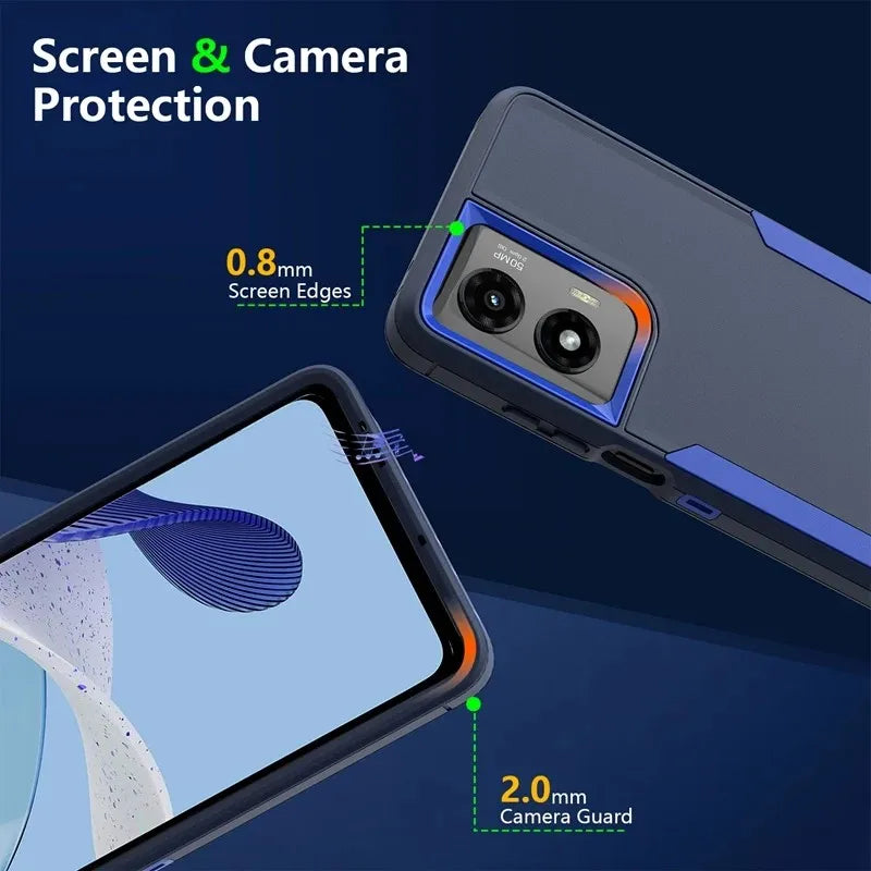 For Moto G Stylus 5G 2024 Case Cover Shockproof Matte Phone Bumper