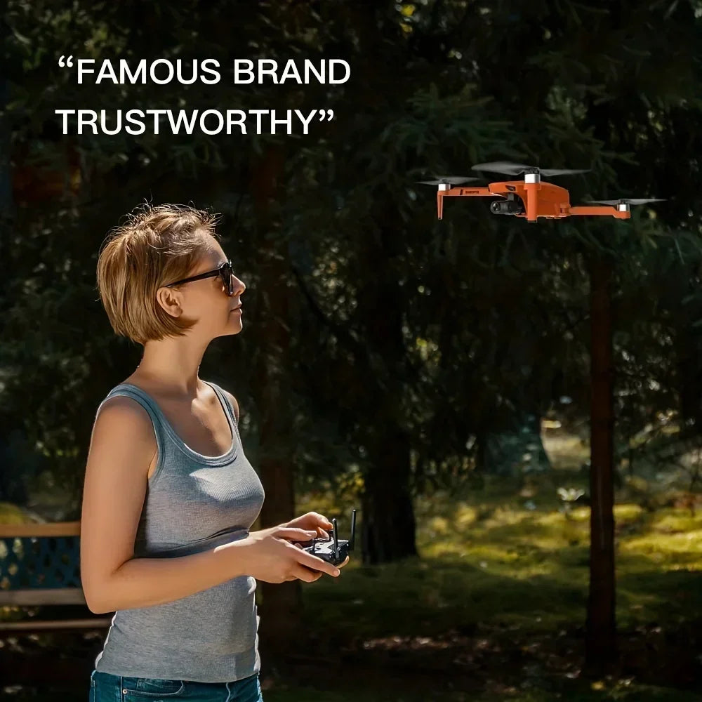 4K HD GPS Drone with Dual Camera 2-Axis Gimbal Optical Flow WiFi FPV,