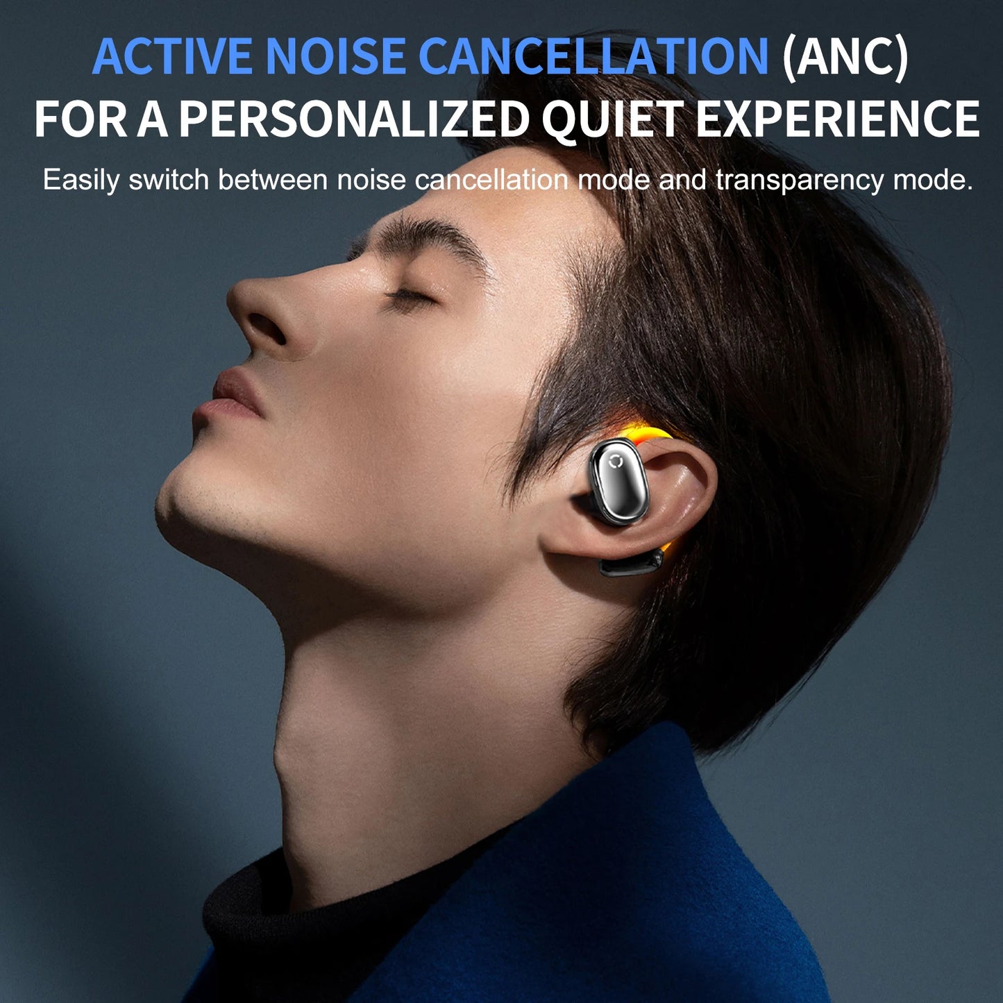 True Open Ear earbuds Wireless Headphones with Enhanced Sound,Lightweight
