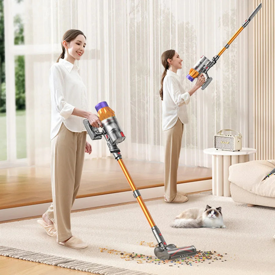 V18 Cordless Vacuum Cleaner – Powerful Brushless Motor, Handheld Home Vacuum