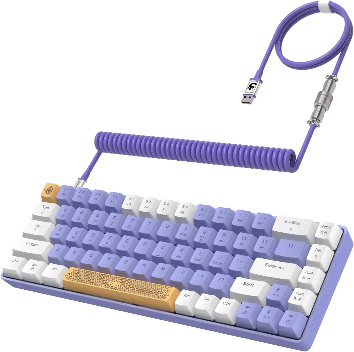 Wired 65% Mechanical Gaming Keyboard with RGB Backlit