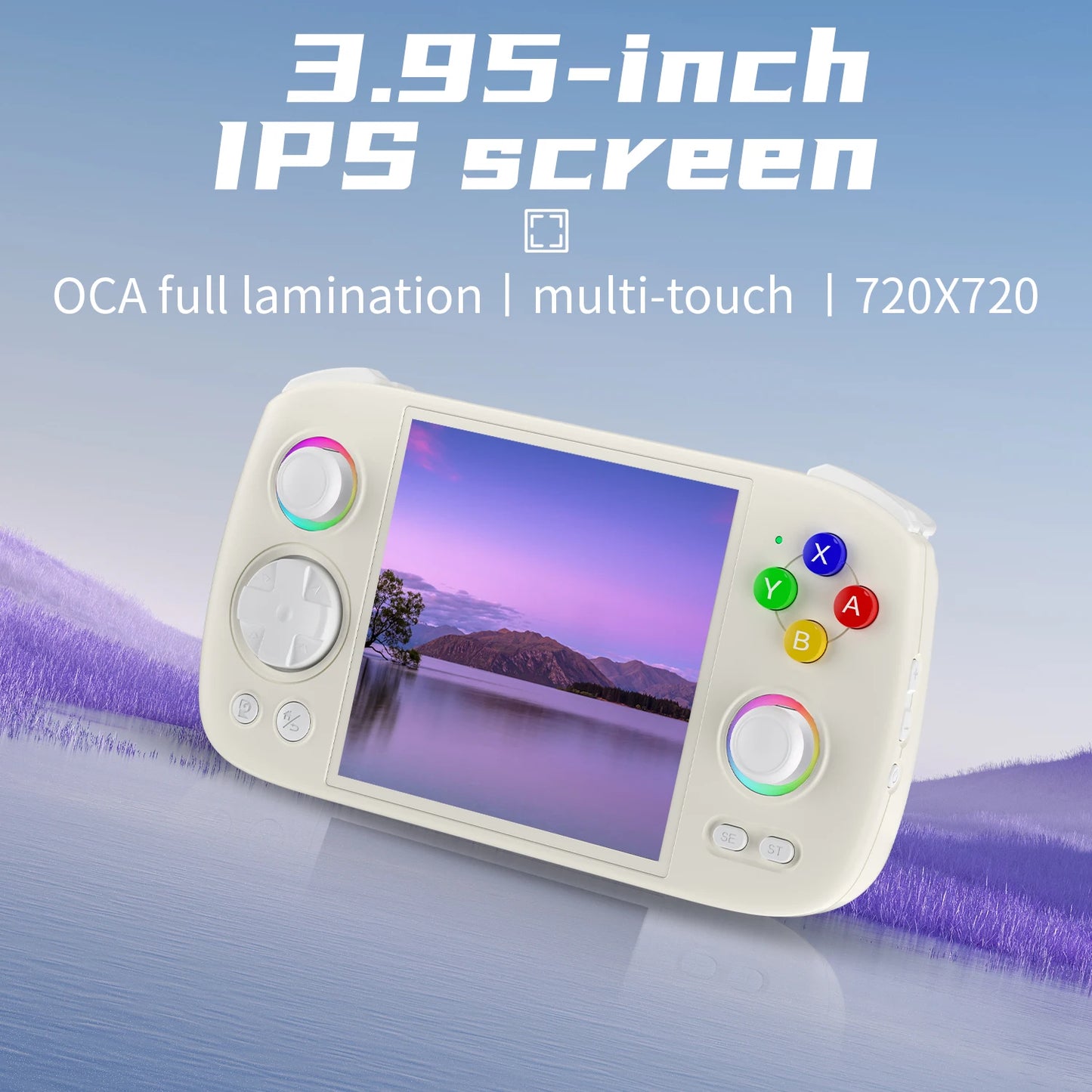 Handheld Game Console Android 13 Game Player 3.95" IPS Screen