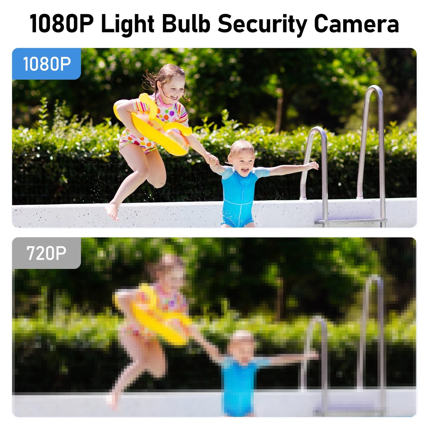 Light Bulb Camera WIFI Outdoor Security Camera 360° suveillance Camera