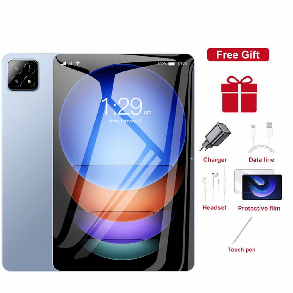 Original Pad 7S Pro Tablet PC 11inch Tab Android 14 22GB+2TB Tablets 20000mAh 5G Dual SIM WiFi GPS Google