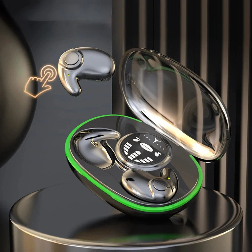 Earbuds for Side Sleepers Invisible Bluetooth Ear Buds 6H Playback