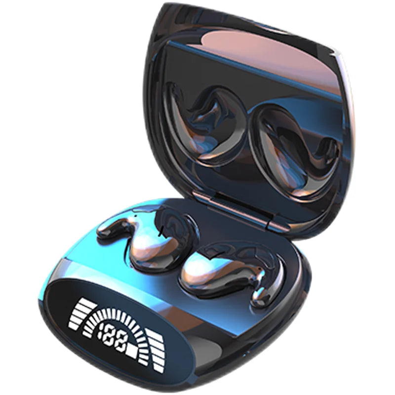 Mini Headphones Bluetooth Invisible Wireless Headset,Sleep Earphone With Mic