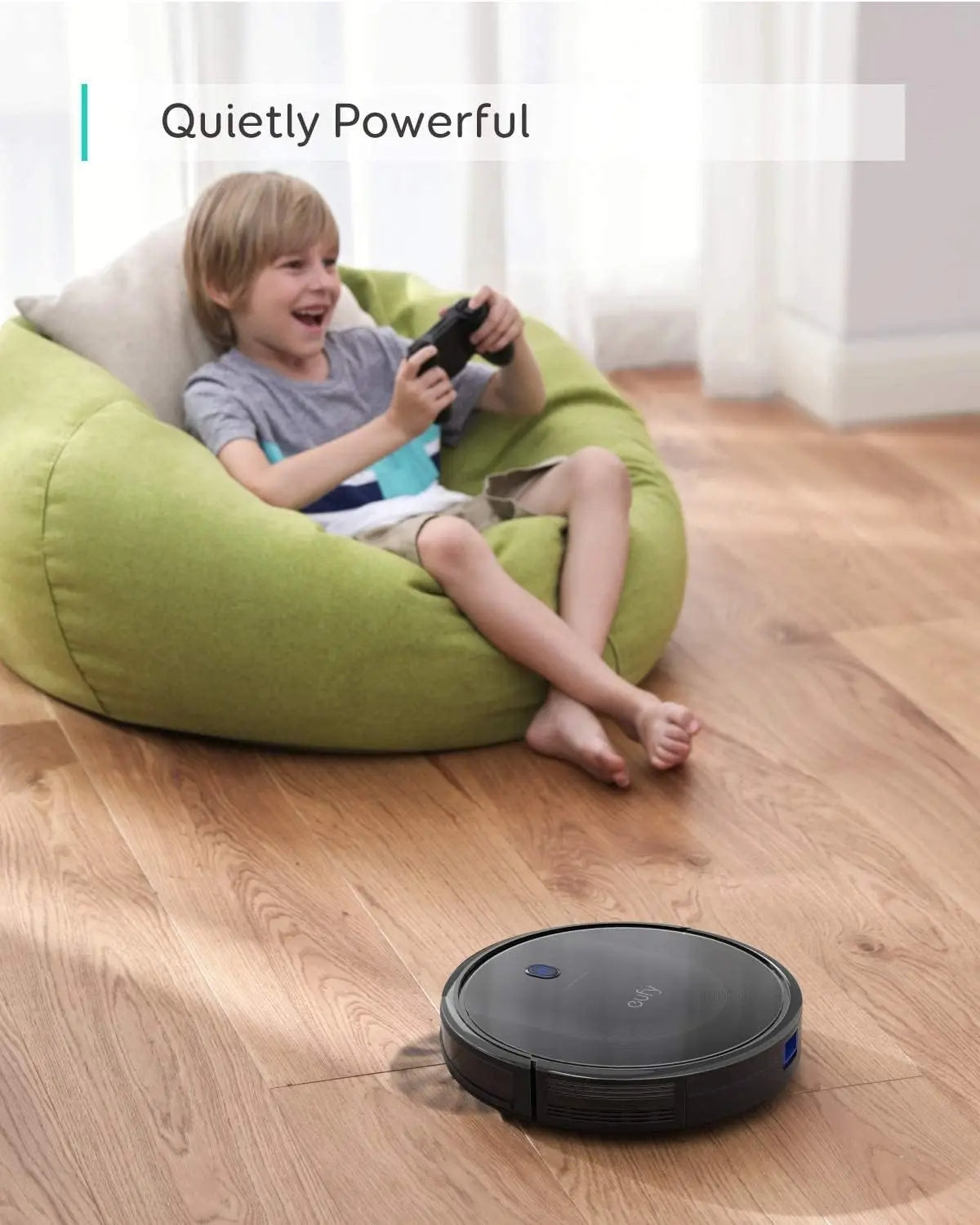 Renewed eufy Robot Vacuum 11S MAX, Super Thin, Powerful Suction, Quiet, Self-Charging
