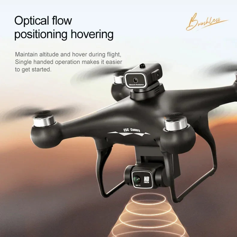 MAX Drone Professional with 3 Batteries 8K Dual Camera Optical Flow