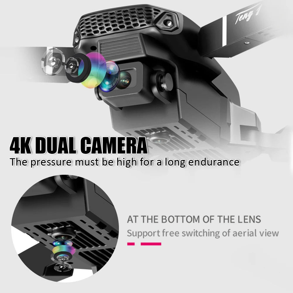remote control drone 4K Professional Edition with 2/4 battery