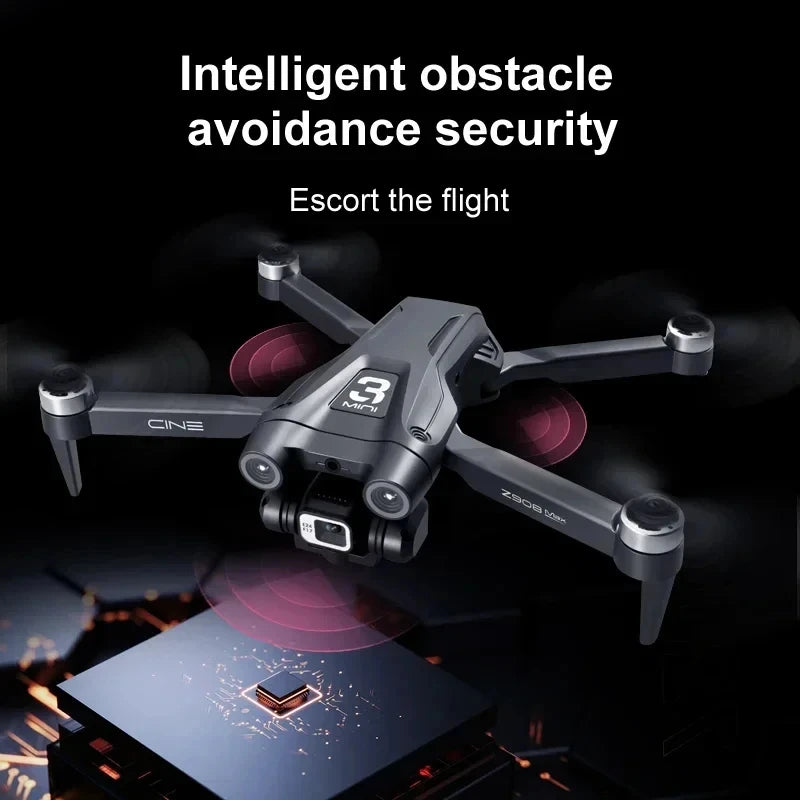 Pro Max GPS Drone Brushless 8K HD Dual Camera Optical Flow Obstacle