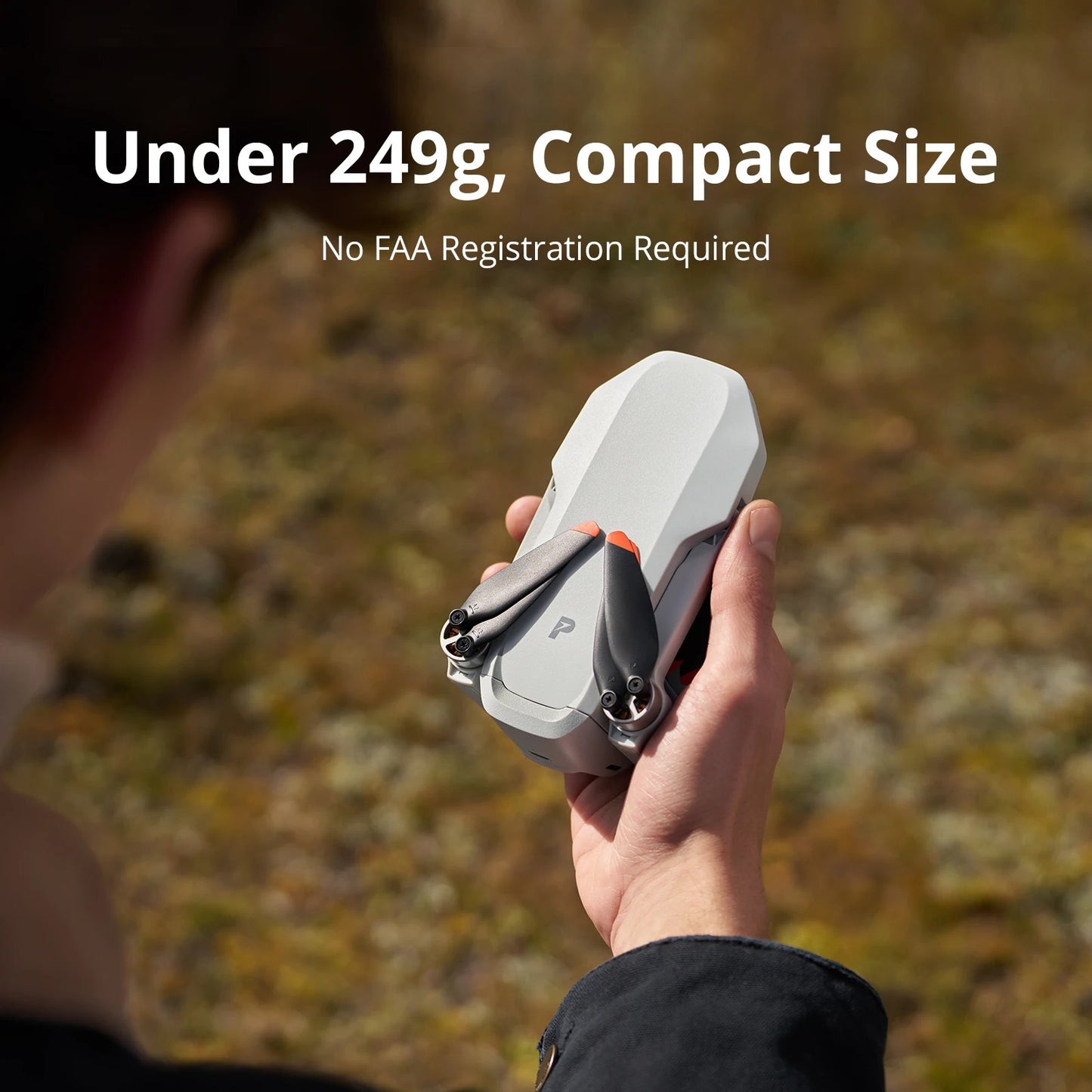 ATOM 2 Camera Drone, 4K HDR Video, 8K Photo, Vertical Shooting, AI Night Shot, AI Track