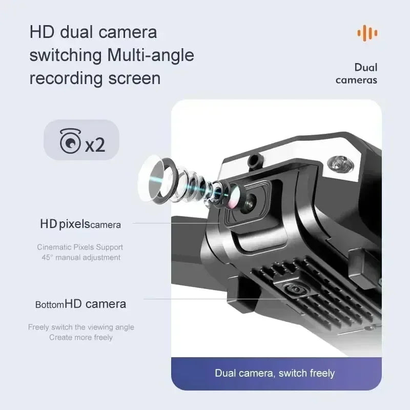 2025 New QJ S6/G6 GPS Drone 4K Professional HD Camera Foldable Quadcopter