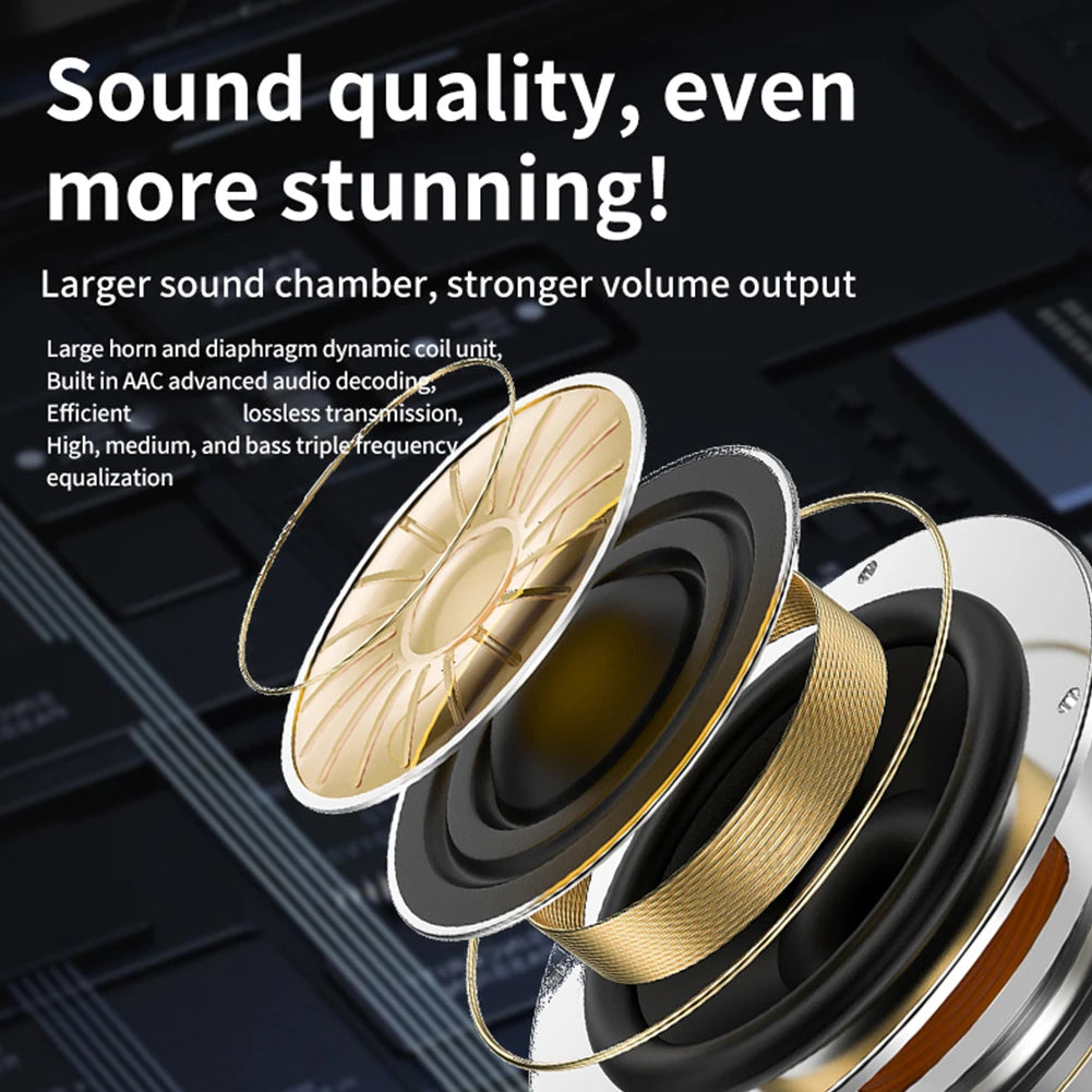 144 Languages AI Translator Earbuds Bluetooth-Compatible 5.3 Wireless Earphone Waterproof Translation Device for Running/Workout