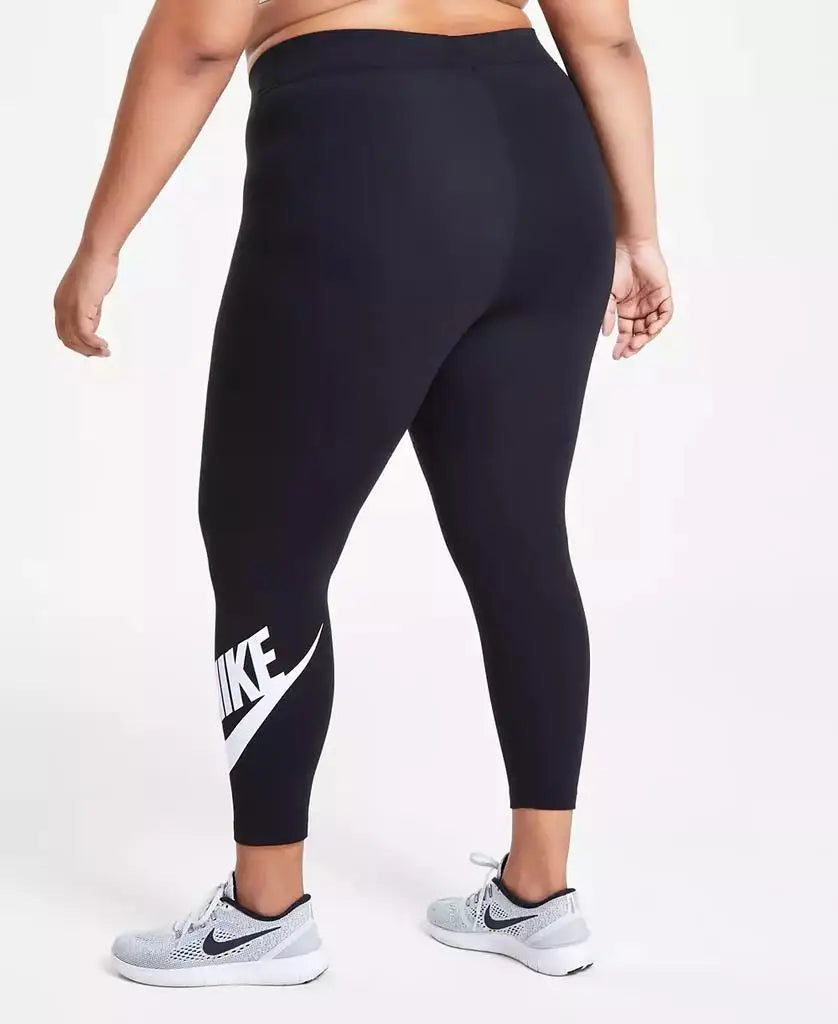 Plus Size Sportswear Classics High-Waisted Graphic Leggings