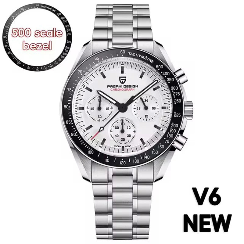 2025 New DESIGN Moon Men's Watches Gold Luxury Quartz Watch For Man