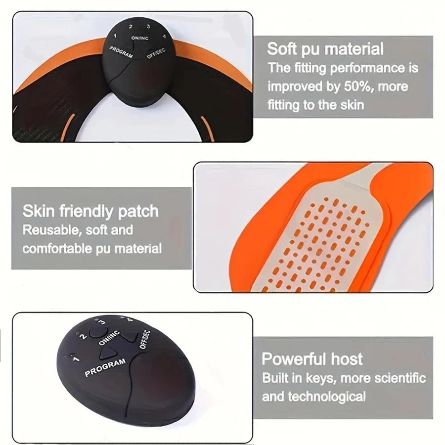 Abs Stimulator, Abdominal Toning Workout for Abdomen/Arm/Leg,