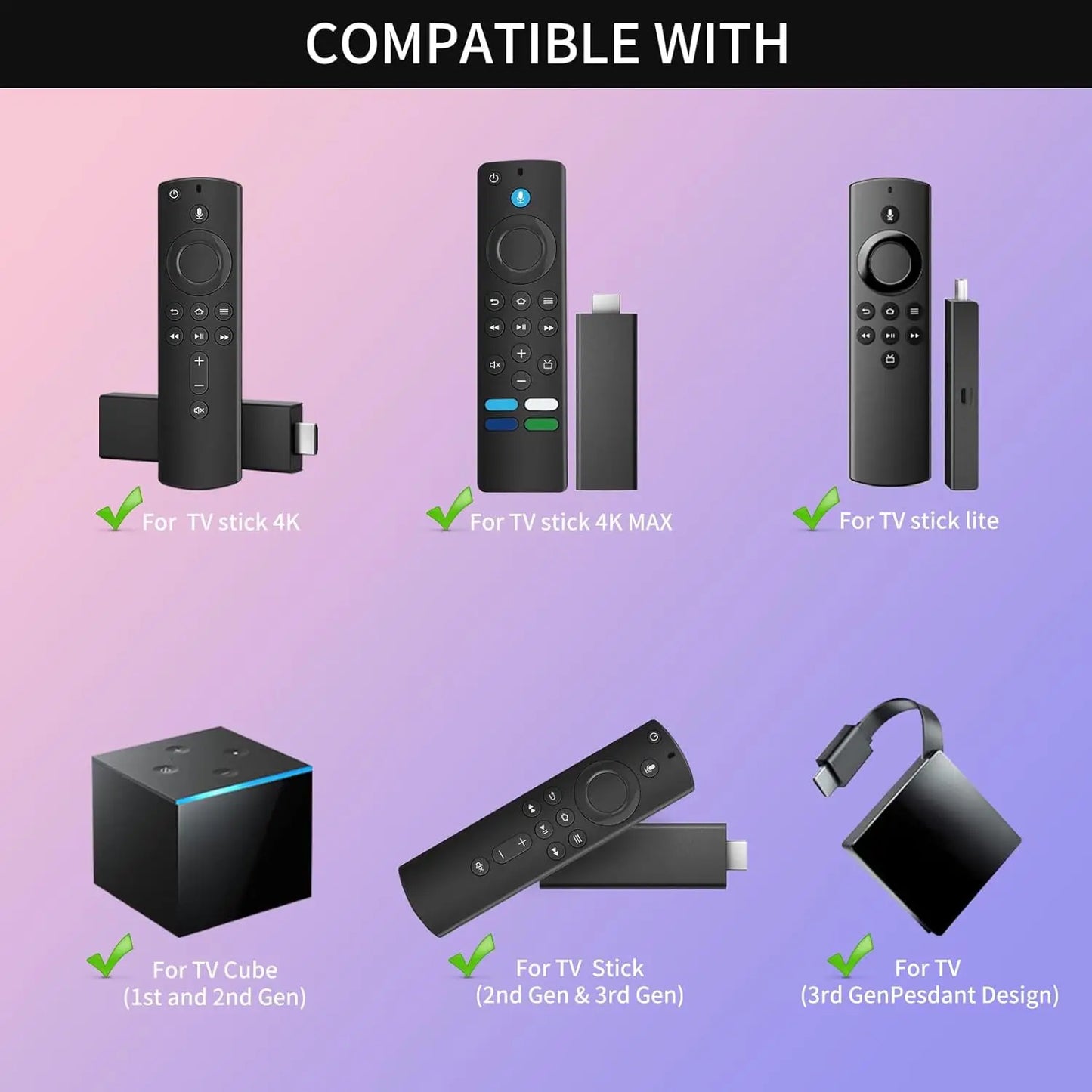 Voice Replacement Remote L5B83G TV Stick) Fire TV