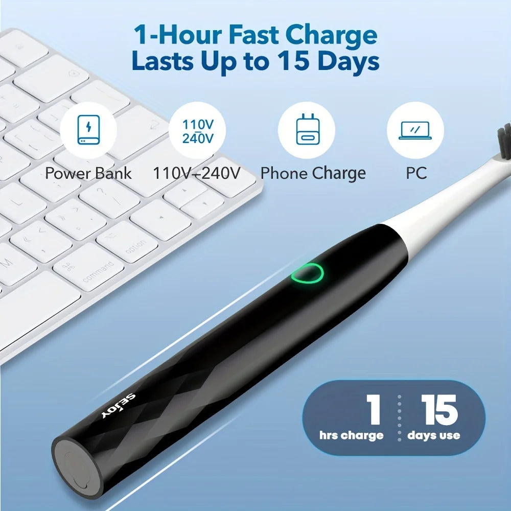 Sonic Electric Toothbrush Personal Care Appliances Oral Rechargeable