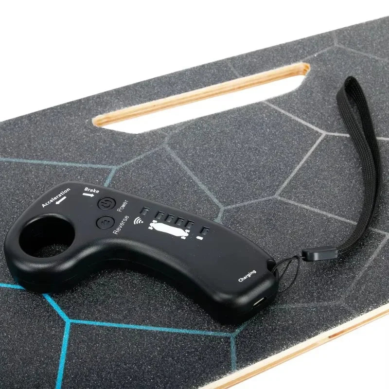 Electric Skateboard with Remote Control,Load Up To 100kg for Adult, Teens and Kids