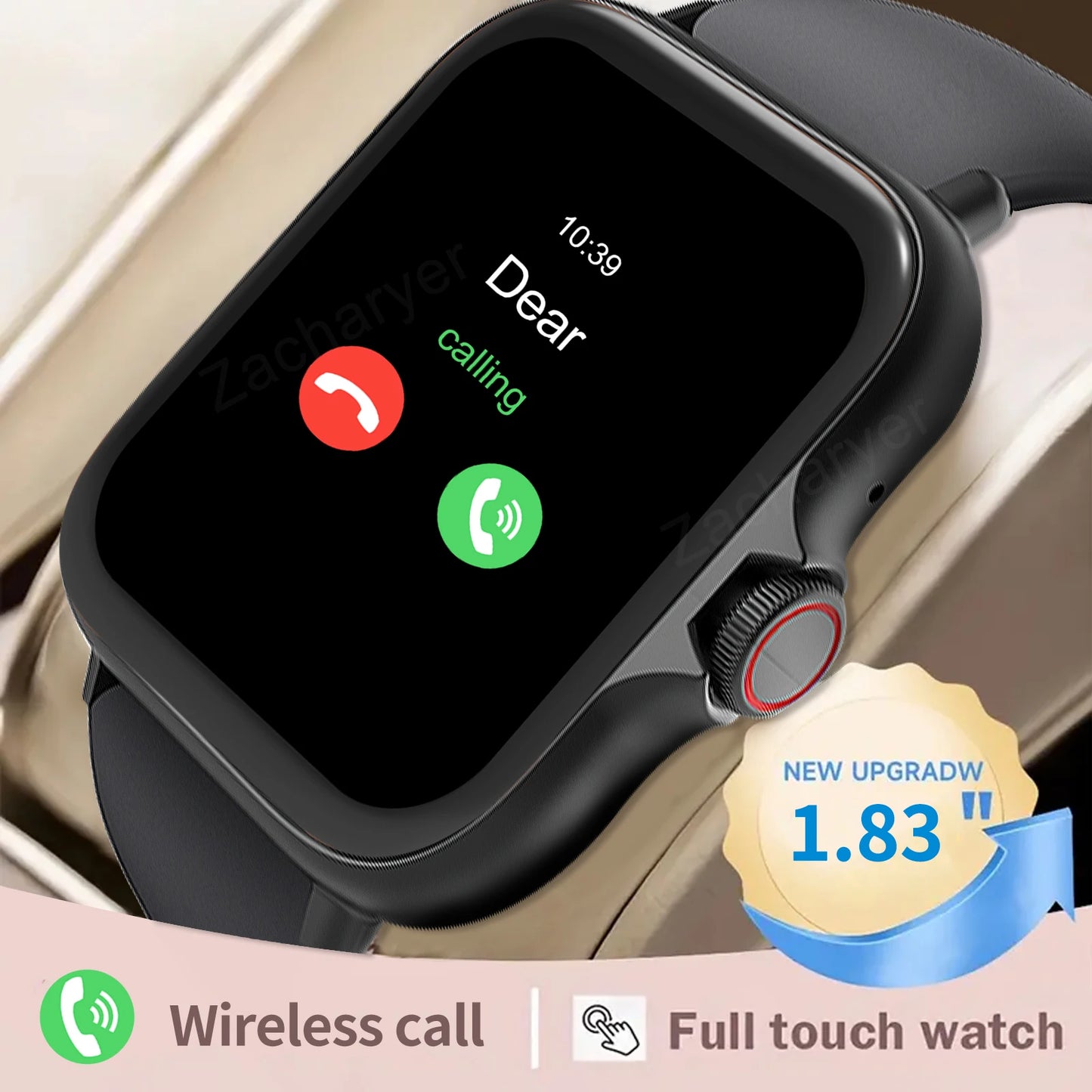 Sports Watches Smartwatch Bluetooth Call Touch Dial for Android