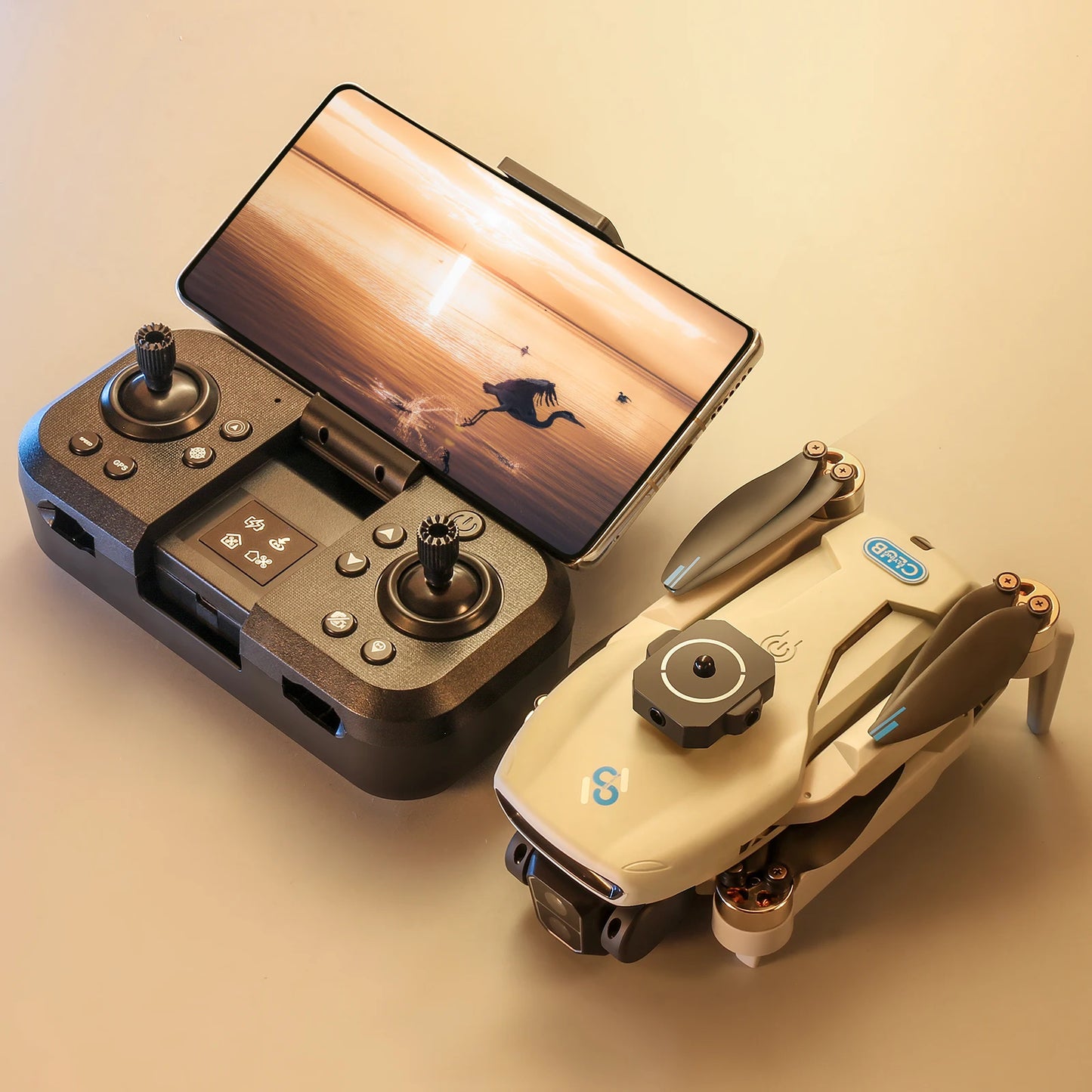 GPS Drone 4K Camera 40Min Flight Time 2 Batteries 5G Transmission