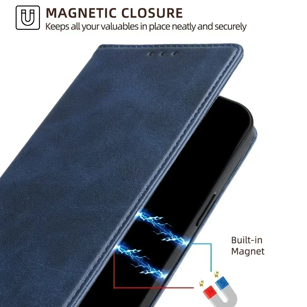 Business Leather Phone Case for Samsung Galaxy A55 A35 A15 A25 A54 A34