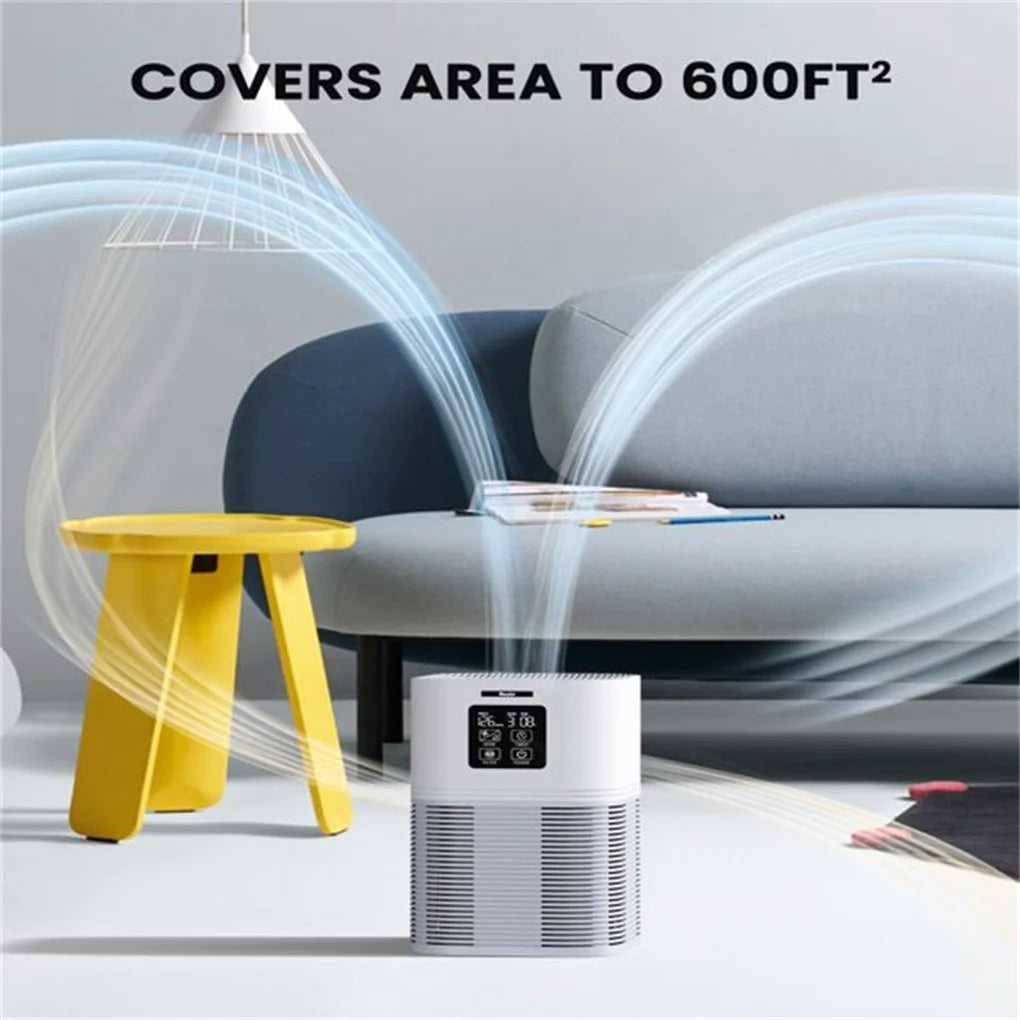 2 in 1 Air Purifier with H13 Filters for Home Allergies Pets Hair