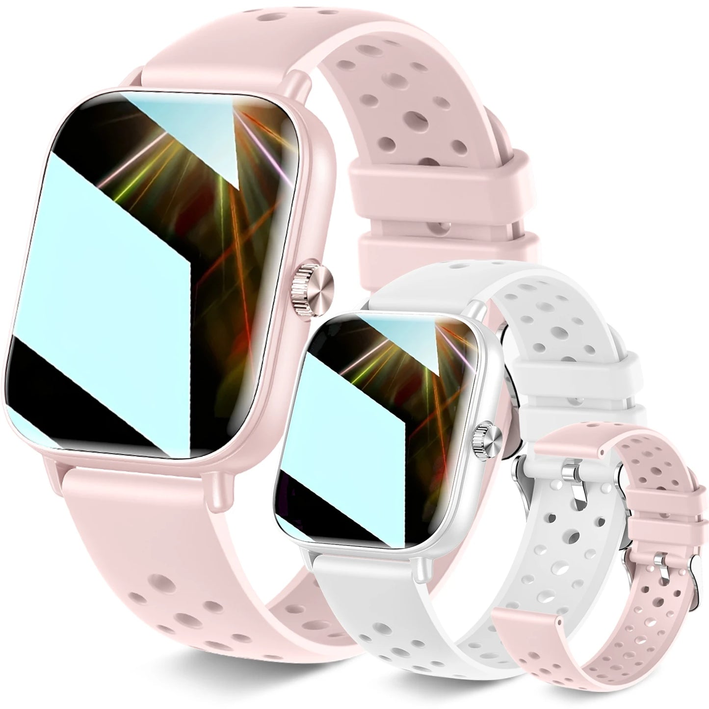 Smart Watch-Call & Message Alerts,1.85"Full Touchscreen Fitness Tracker