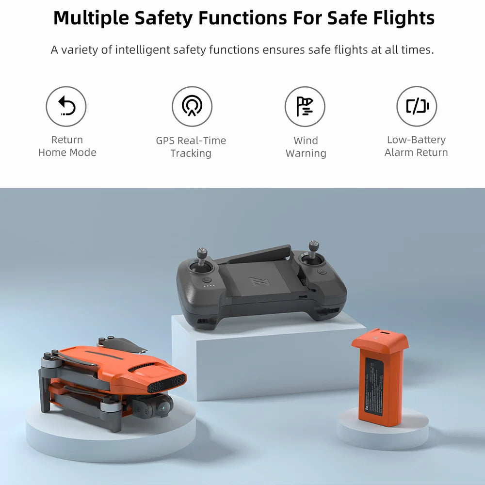 GPS drone with 3-Axis Gimbal 249g Transmission 64-Min Flight Time