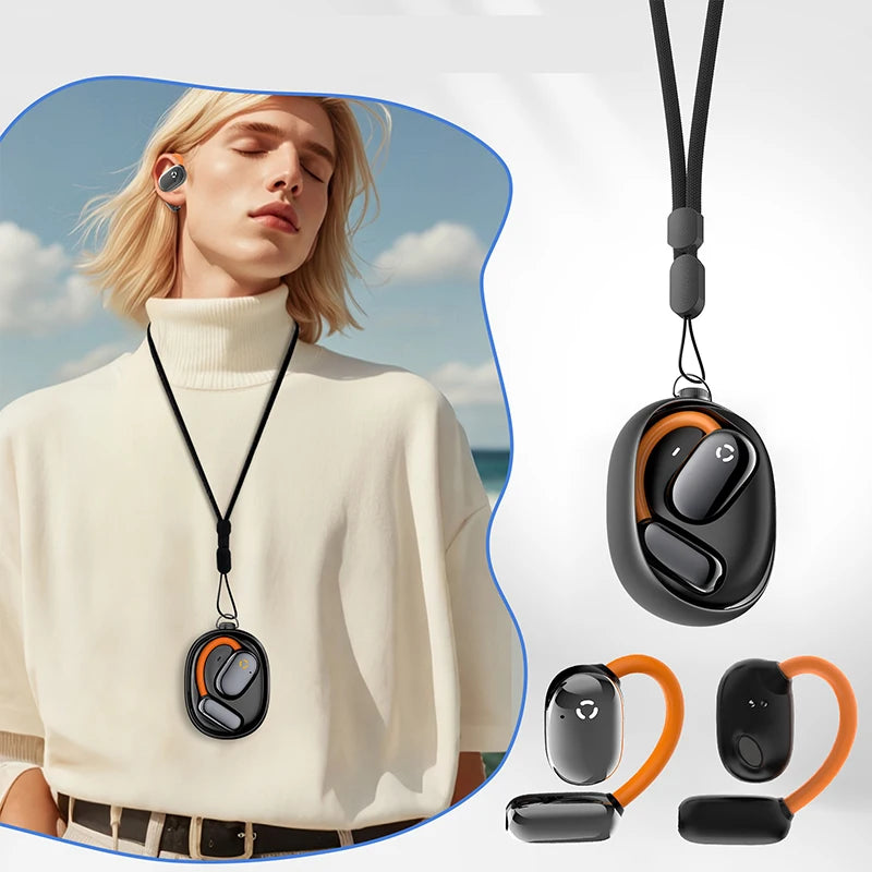 True Open Ear earbuds Wireless Headphones with Enhanced Sound,Lightweight