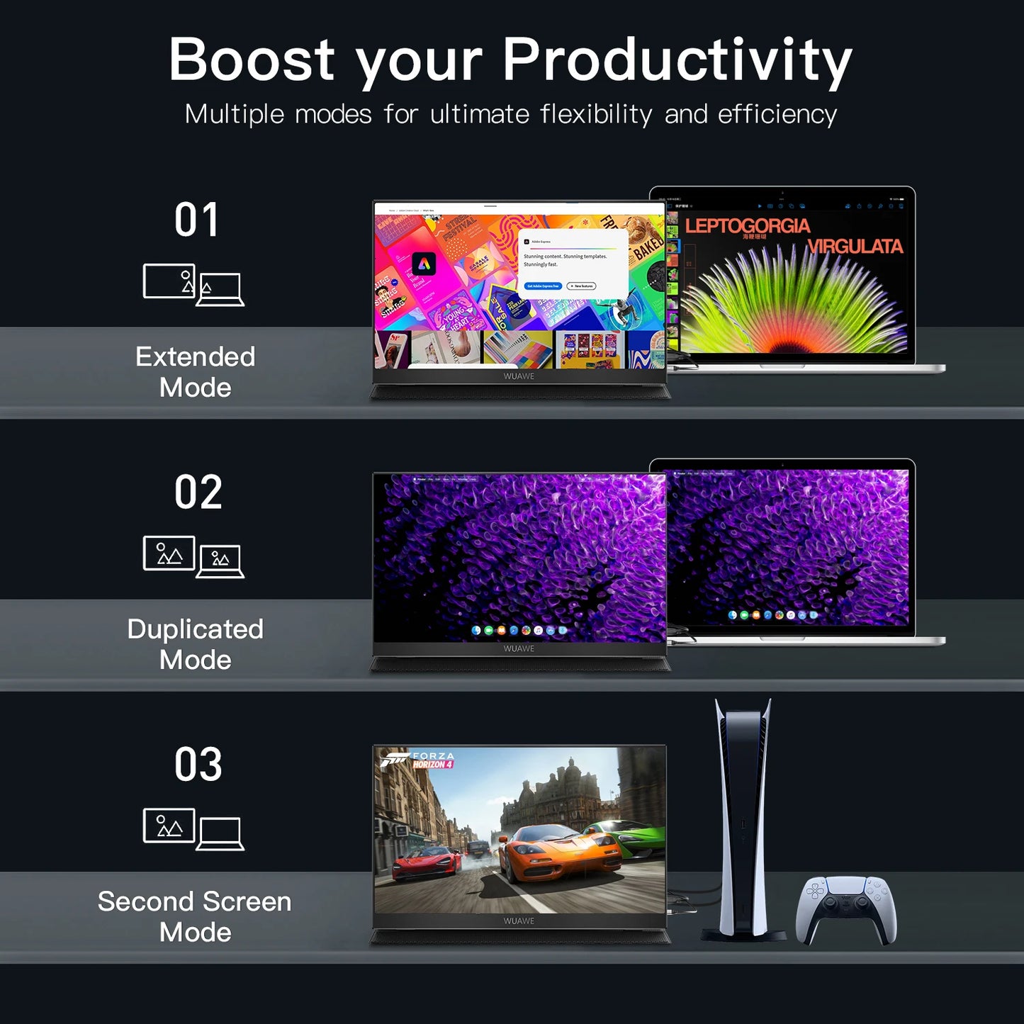 15.6 inch Portable Monitor for Laptop, 1080P USB HDMI Travel ExternalComputer