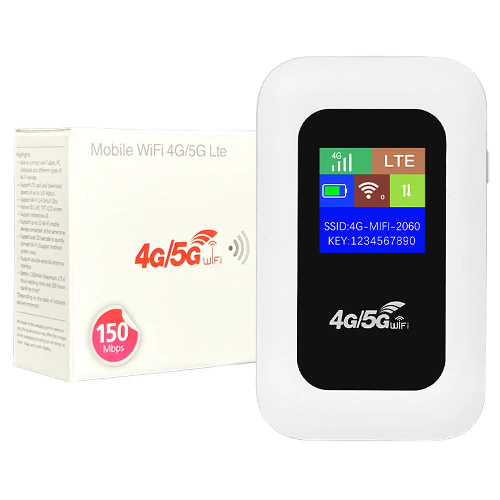 4G/5G Mobile WIFI Router 150Mbps 4G LTE Wireless Router