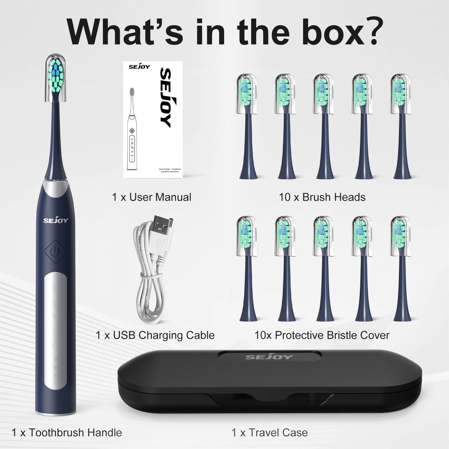 Oral Cleaning Personal Sonic Electric Toothbrush Care Appliances