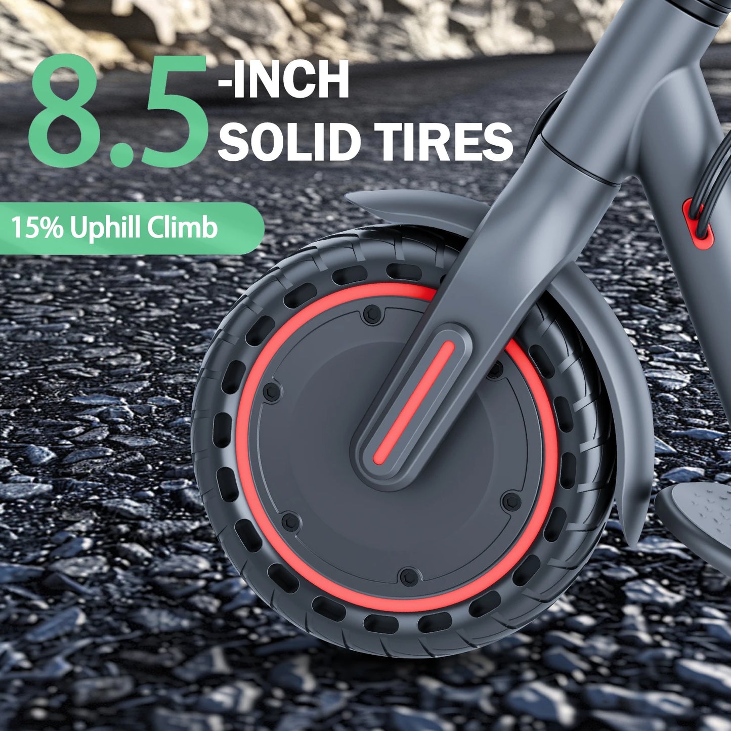 G6.0 Electric Scooter 350W Powerful Motor 19 MPH 12 Miles Long Range