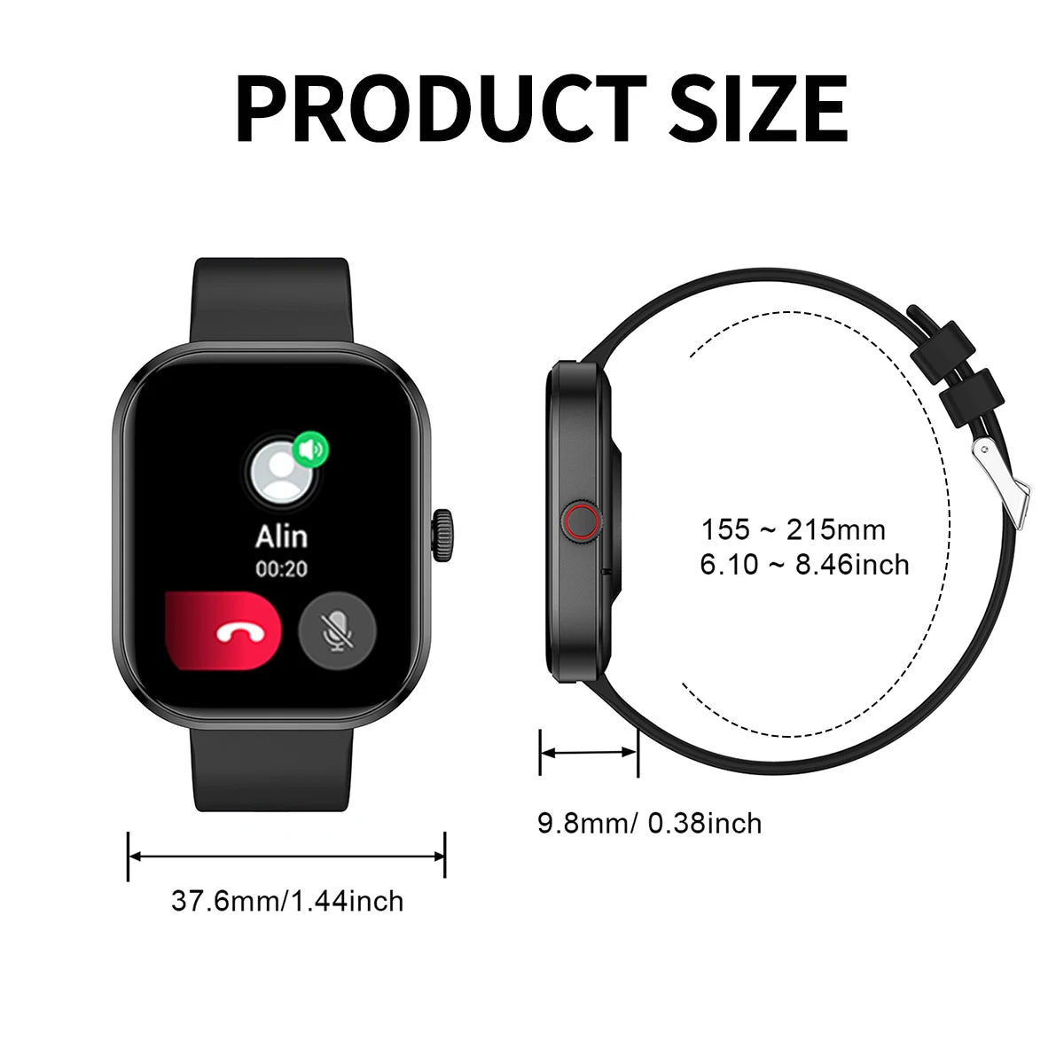 Smart Watch Men Women Multifunctional Smartwatch Bluetooth