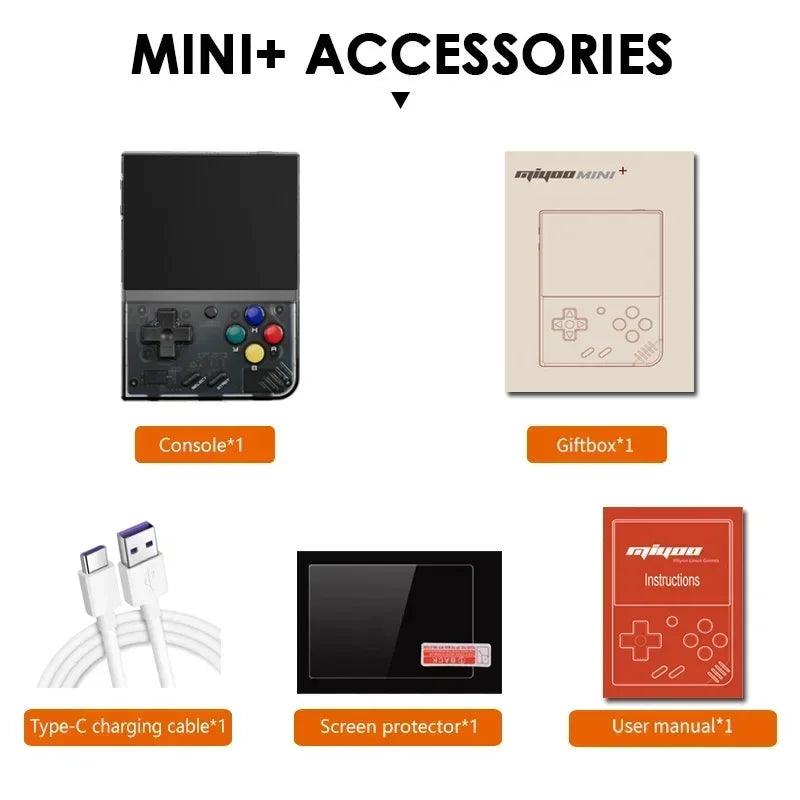 Mini Plus Portable Retro Handheld Game Console V2 System Children's Gift