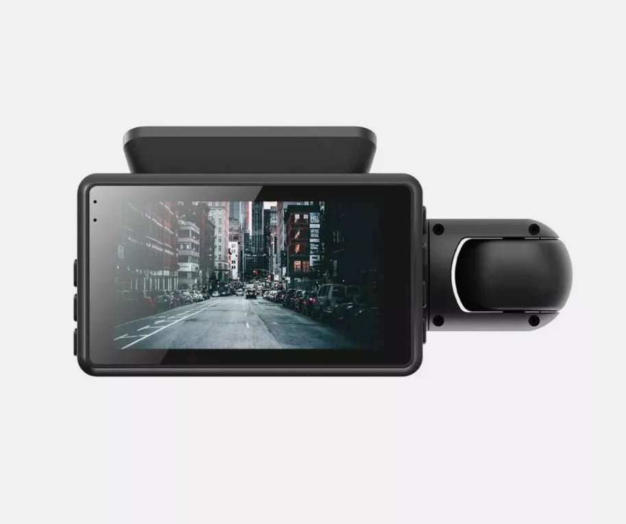 High-definition A68 Hidden 360-degree Dashcam, 3-inch Ips Screen