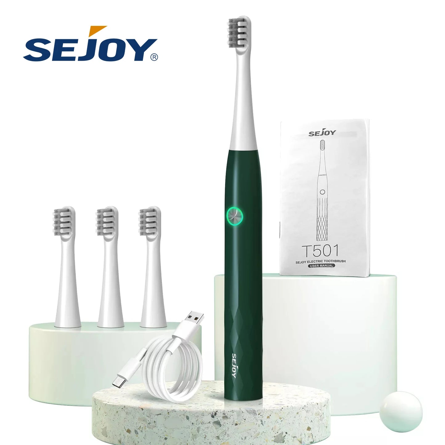 Sonic Electric Toothbrush Personal Care Appliances Oral Rechargeable