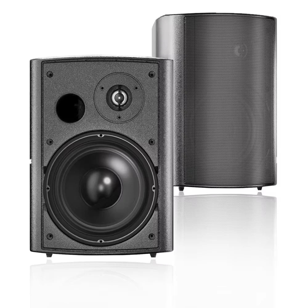 Herdio 6.5" 400W 2PCS Indoor Outdoor Bluetooth Speakers Wall Mount Speakers