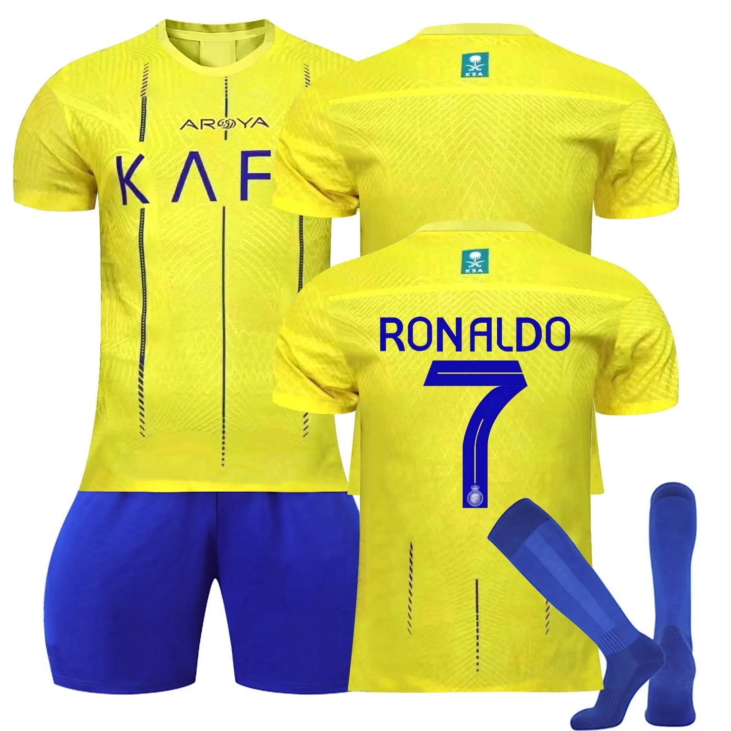 Football Jerseys Set New Season Outfits: Adult Sizes with Shorts