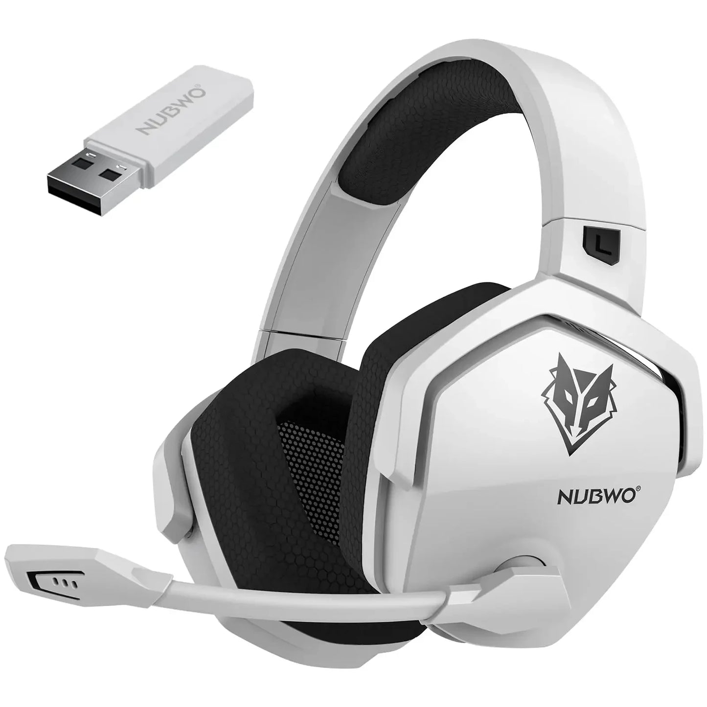 2.4G Dual Wireless Gaming Headset 5ms Low Latency 7.1 Surround