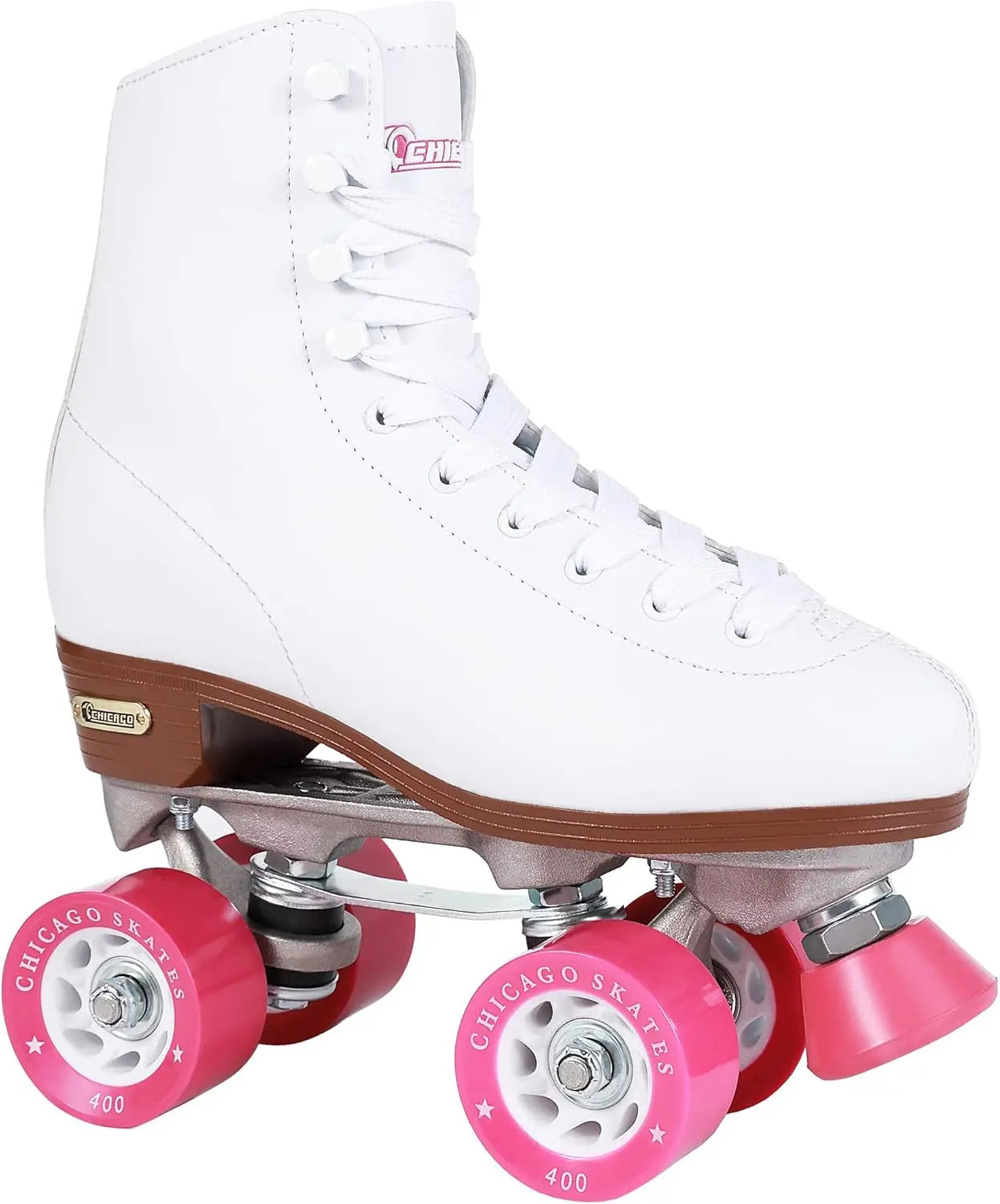 Skates White Quad Roller Skates for Girls and Women