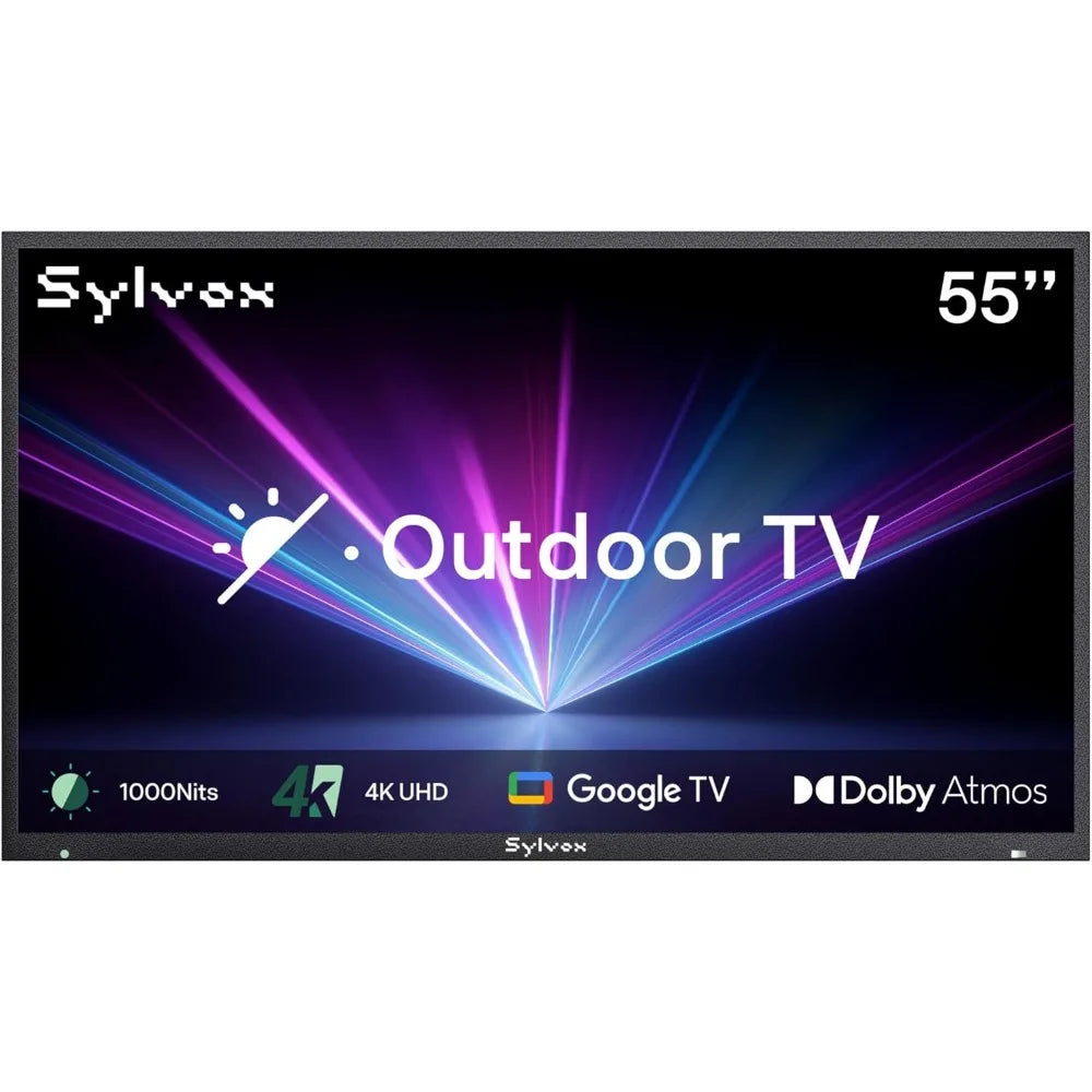 New 55” Outdoor Smart TV, Superior Waterproof Performance, Upgraded