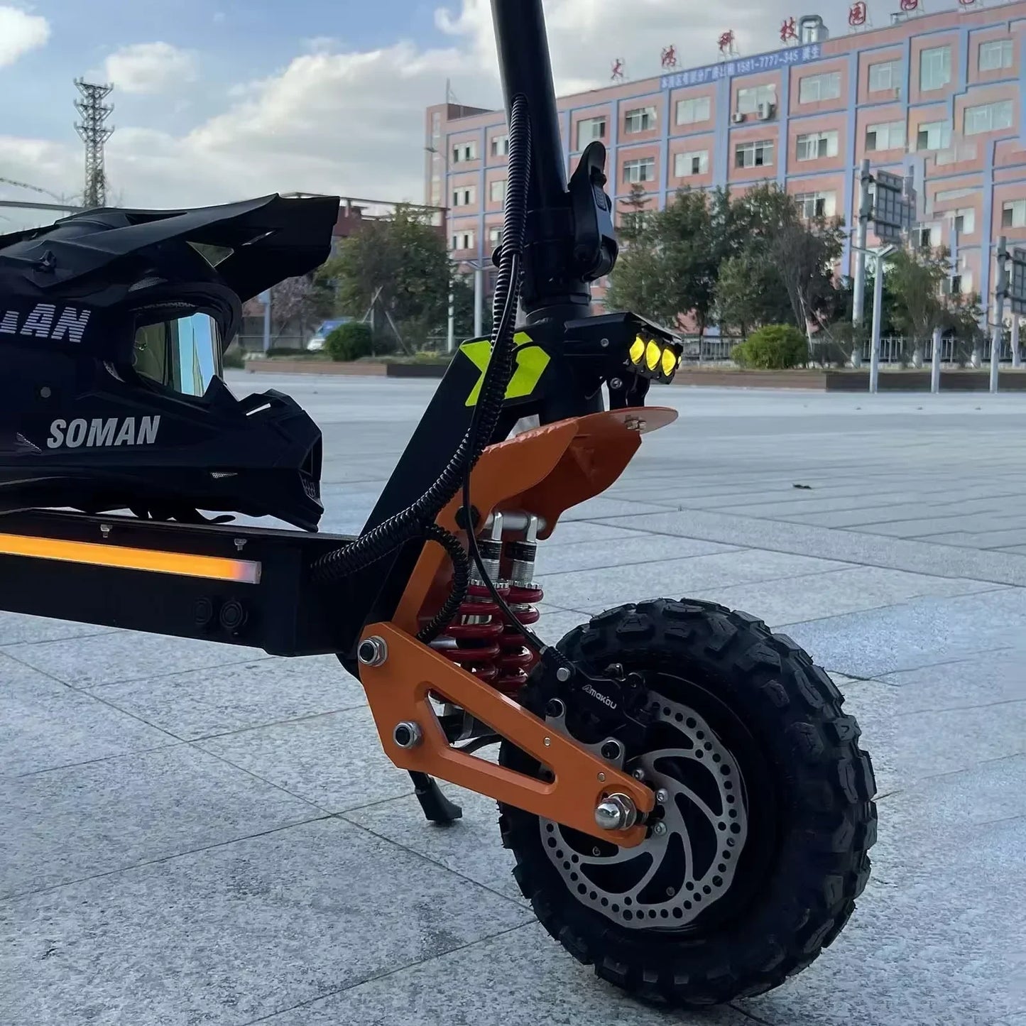 New X5 electric scooter 6000W dual motors maximum speed 80KM