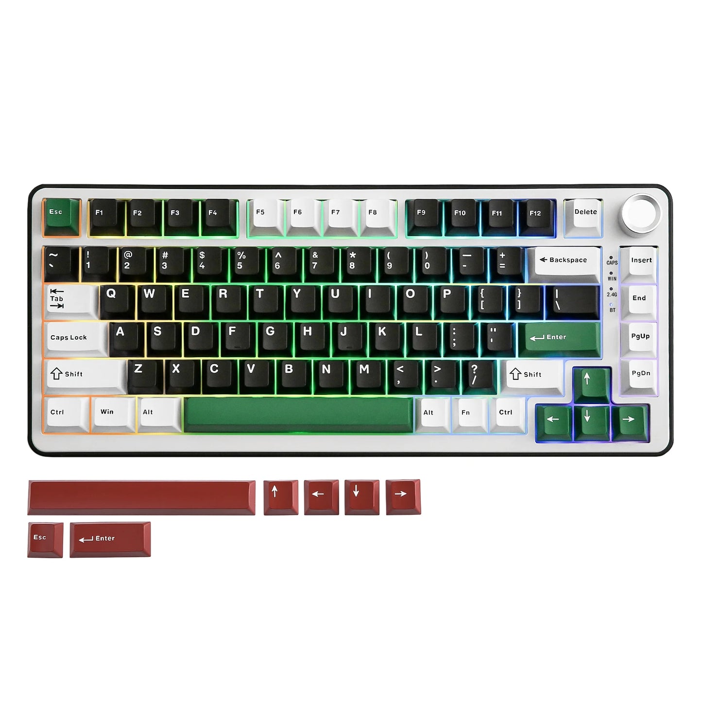 B75 PRO 82-Key Wireless Mechanical Gaming Keyboard,