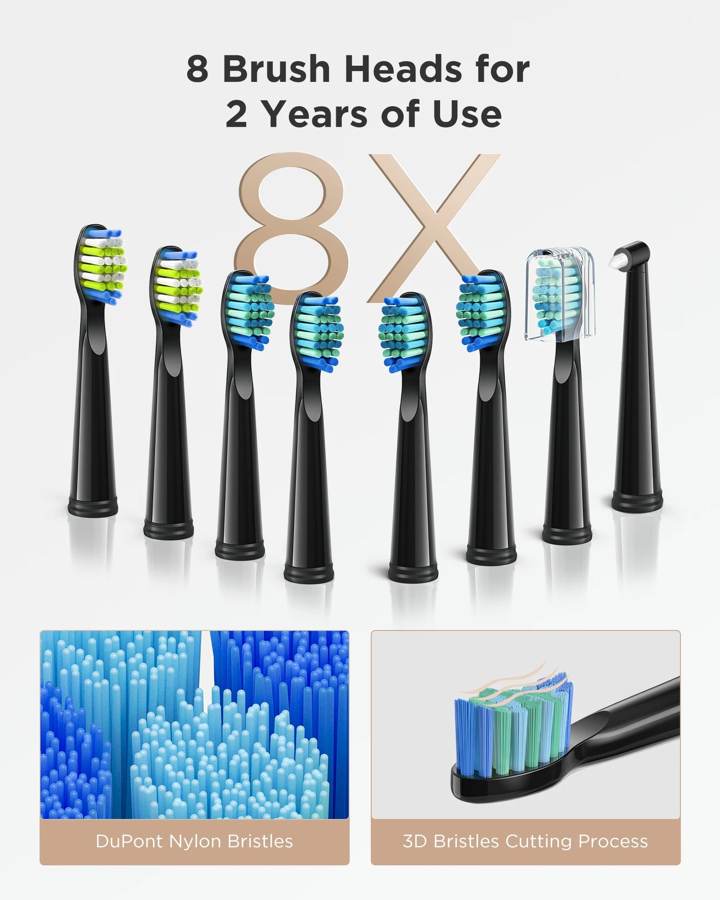 Electric Sonic Toothbrush FW-507 USB Charge Rechargeable Adult Waterproof
